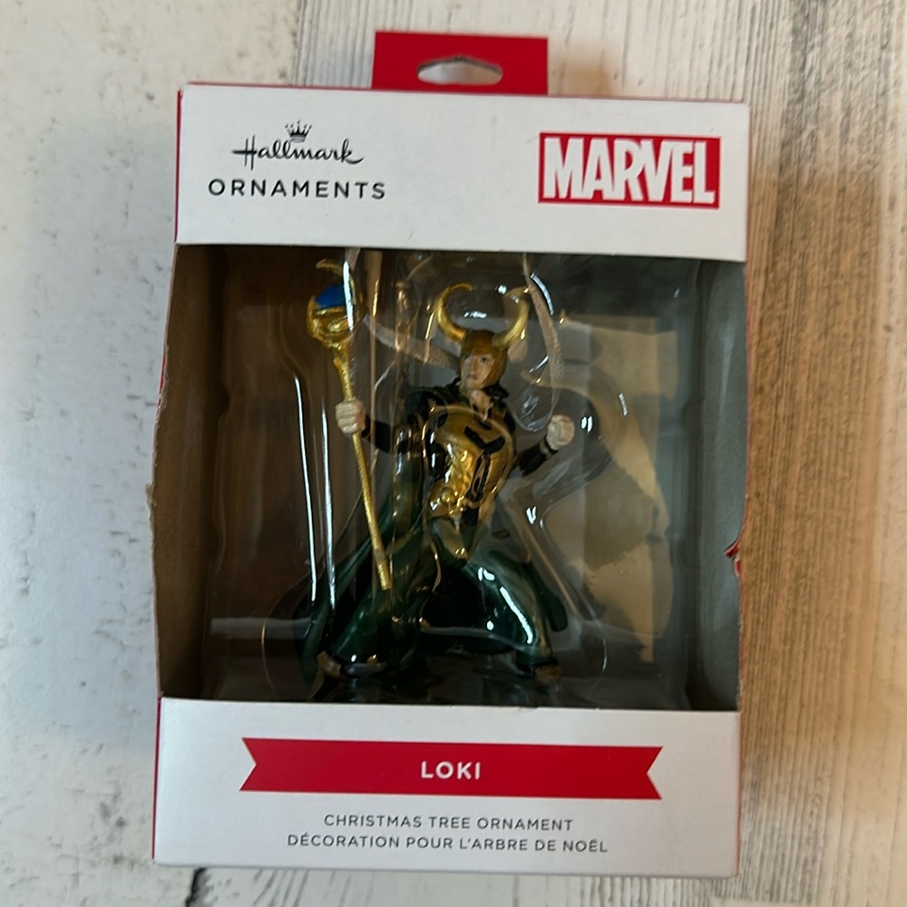 Hallmark Marvel Loki Ornament NEW
